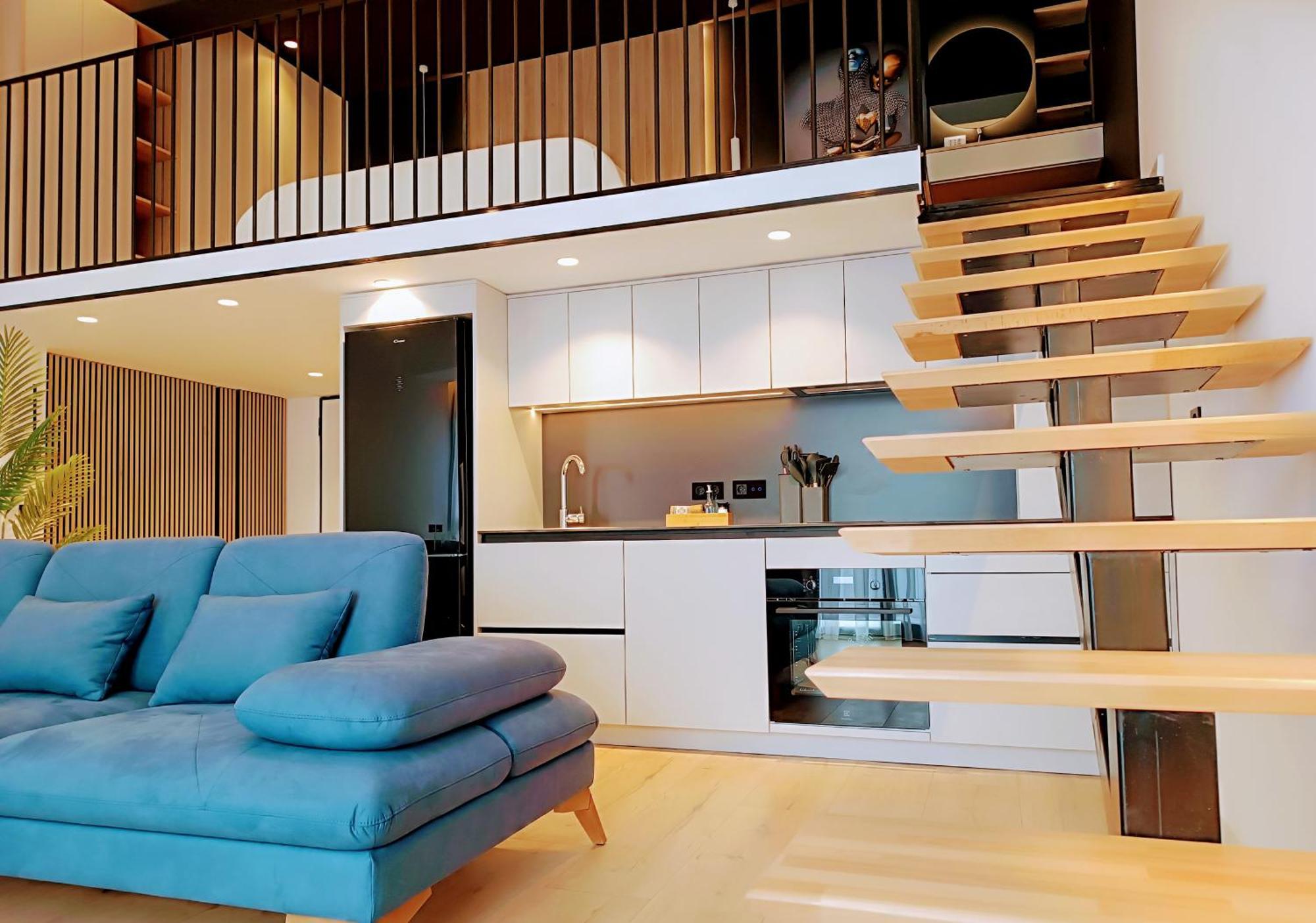 Sunset Retreat Stylish Loft By The Park Apartment Tirana
